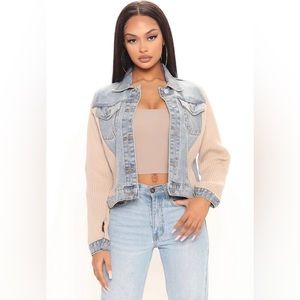 Fashion nova denim jacket